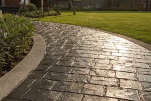 Stamped Concrete Sidewalk Services in Fort Collins and Loveland CO - Hugos Concrete