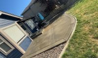 Patio replacement for a homeowner in Loveland, Colorado.