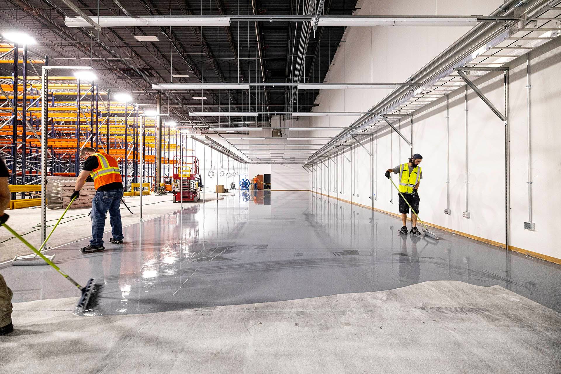 Industrial Polished Concrete Services -Hugo's Concrete